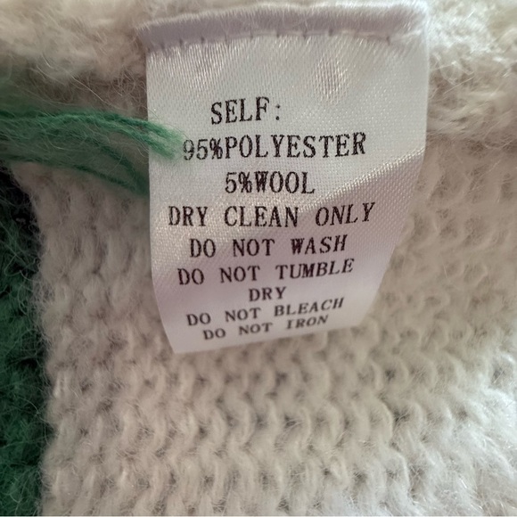 NWT Pinch Striped Sweater Size XXXL Drop Shoulders Chunky - Picture 3 of 4